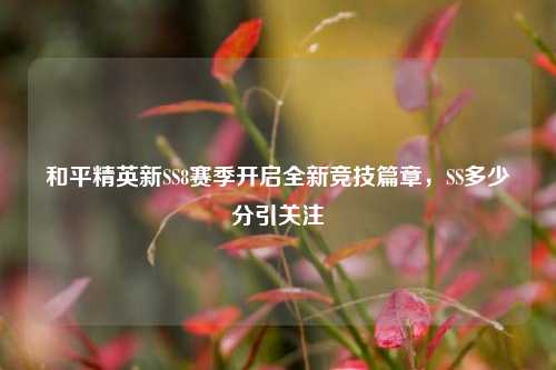和平精英新SS8赛季开启全新竞技篇章，SS多少分引关注