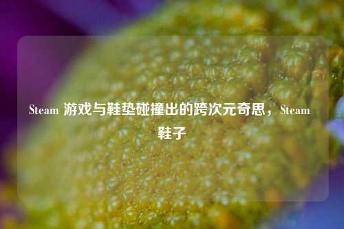 Steam 游戏与鞋垫碰撞出的跨次元奇思,Steam 鞋子