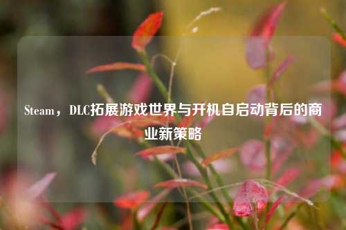 Steam,DLC拓展游戏世界与开机自启动背后的商业新策略