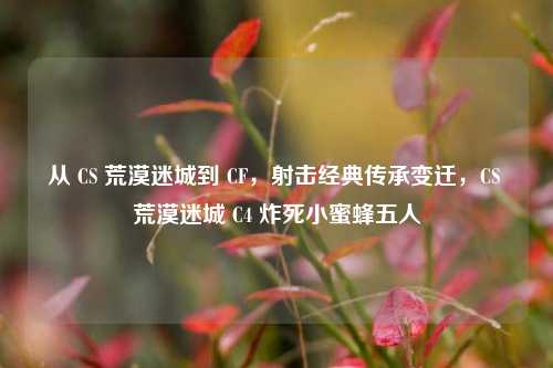 从 CS 荒漠迷城到 CF,射击经典传承变迁,CS 荒漠迷城 C4 炸死小蜜蜂五人
