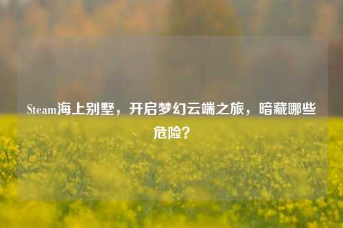 Steam海上别墅,开启梦幻云端之旅,暗藏哪些危险?