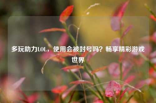 多玩助力LOL，使用会被封号吗？畅享精彩游戏世界