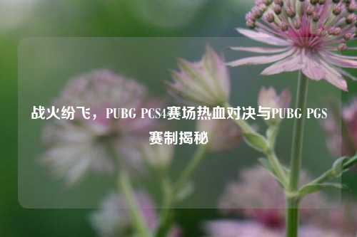 战火纷飞,PUBG PCS4赛场热血对决与PUBG PGS赛制揭秘