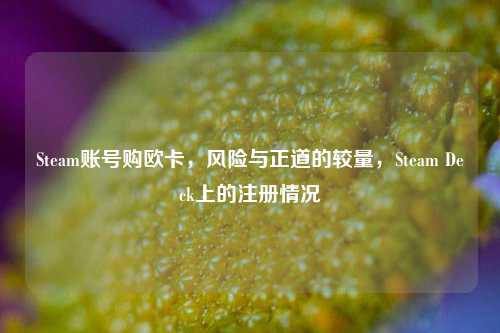 Steam账号购欧卡，风险与正道的较量，Steam Deck上的注册情况