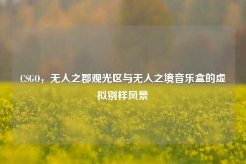 CSGO，无人之郡观光区与无人之境音乐盒的虚拟别样风景
