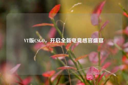 VT版CSGO，开启全新电竞感官盛宴