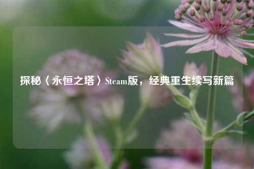 探秘〈永恒之塔〉Steam版,经典重生续写新篇