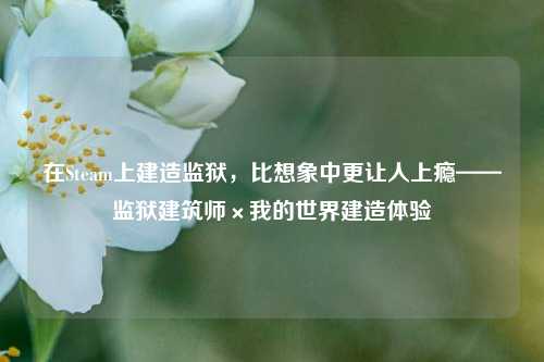 在Steam上建造监狱，比想象中更让人上瘾——监狱建筑师×我的世界建造体验