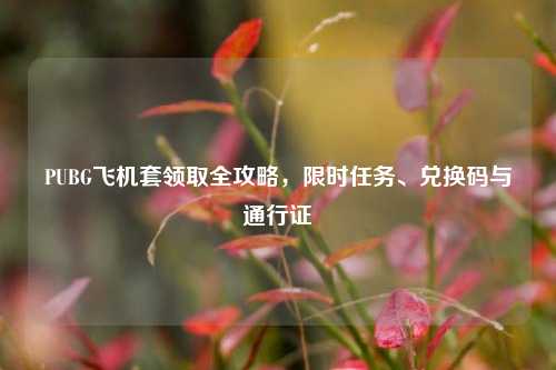 PUBG飞机套领取全攻略,限时任务、兑换码与通行证