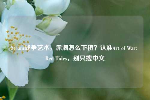 Steam战争艺术,赤潮怎么下棋?认准Art of War: Red Tides,别只搜中文